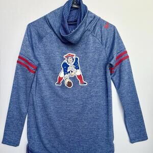 Nike NFL Team Apparel New England Patriots Women’s  Dri-Fit Pullover Size XS